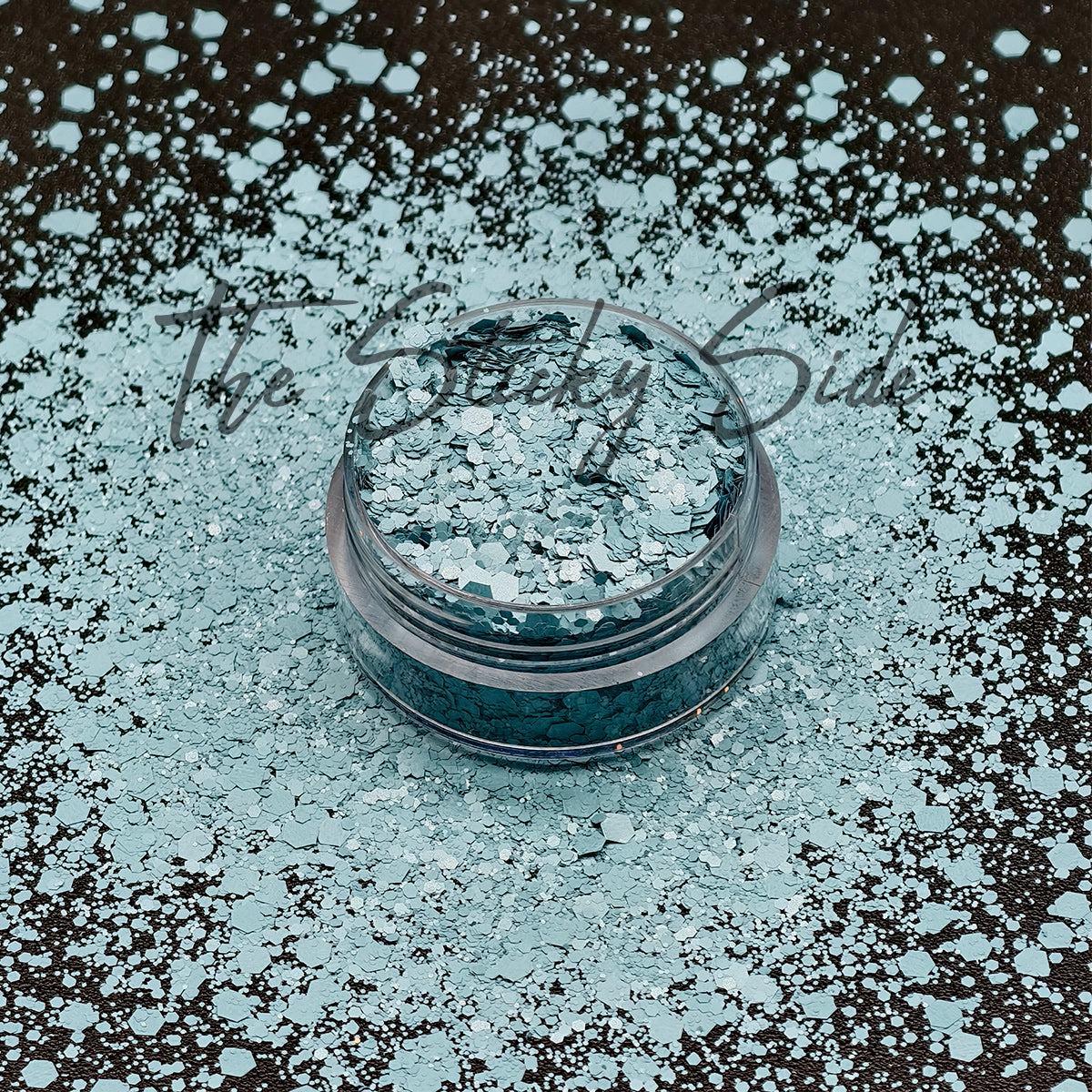 Aqua Marine Chunky Glitter 2oz
