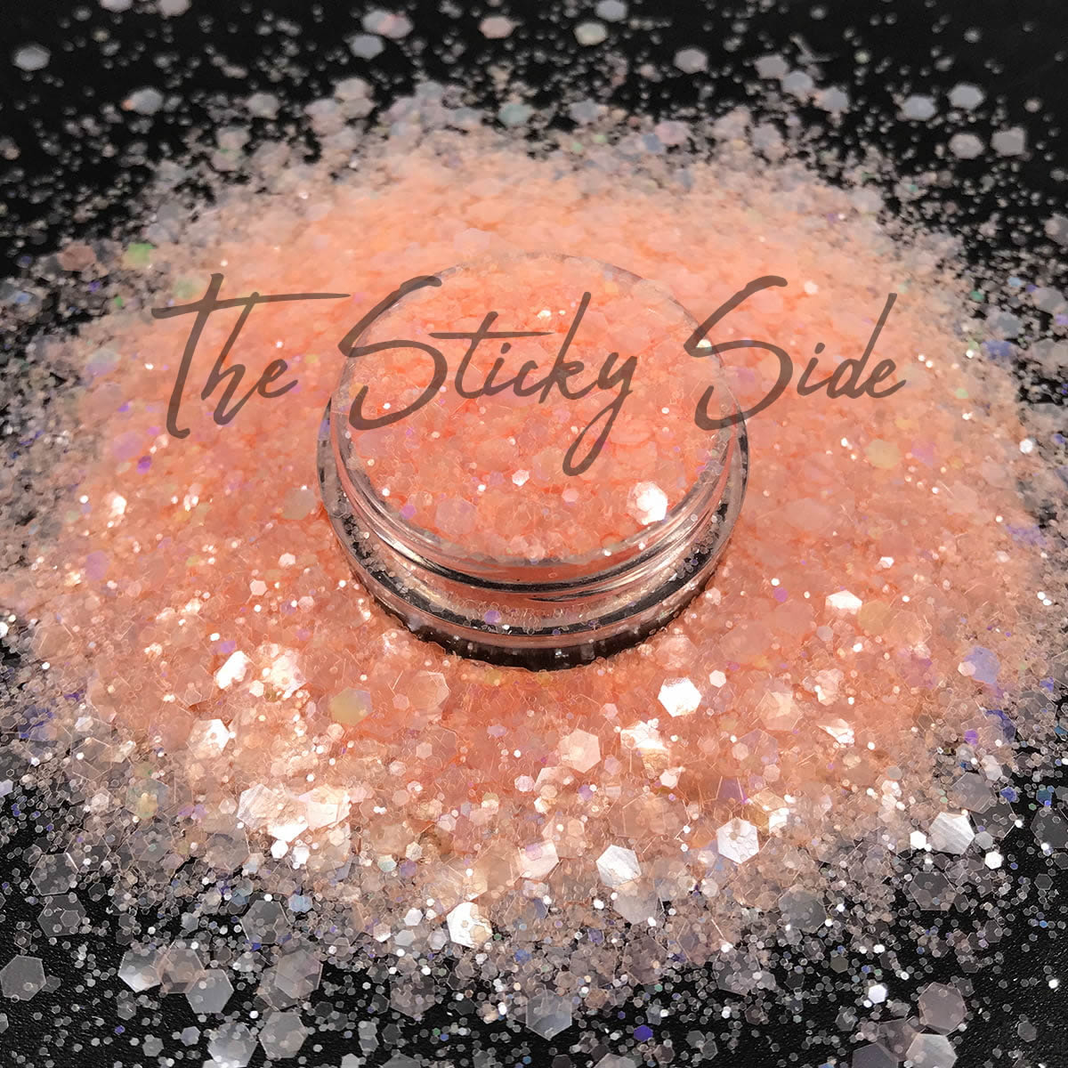 Gold Fish Chunky Glitter 2oz Shaker