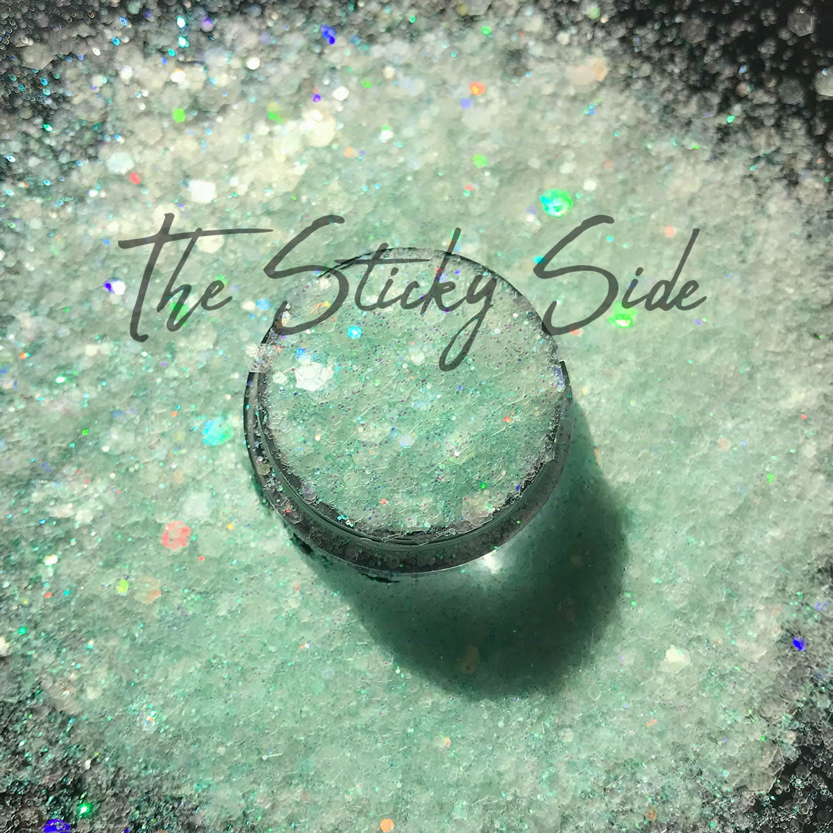 Seafoam Chunky Glitter 2oz Shaker