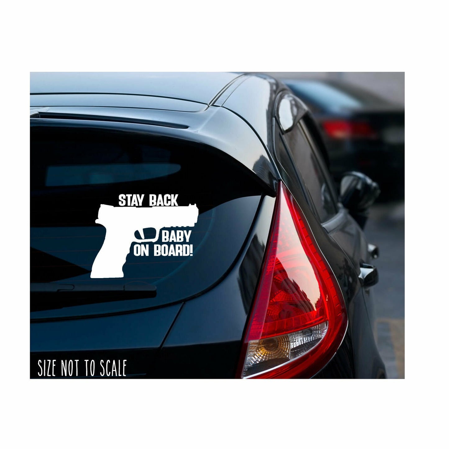 Baby on Board 2A Sticker Decal - 2nd Amendment