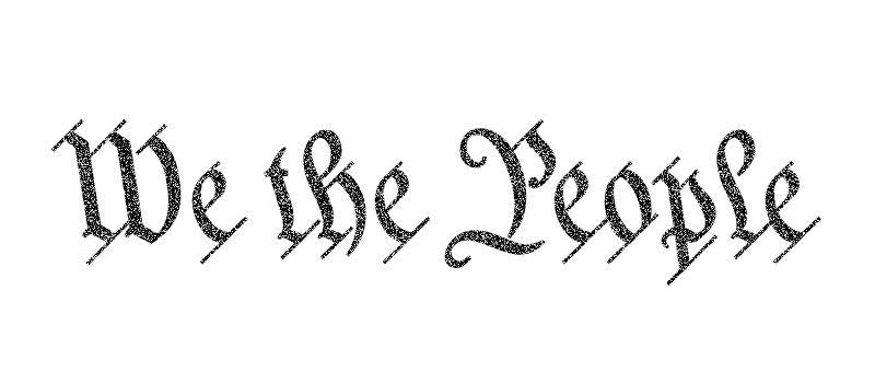 We The Peoople SVG Original Art -2nd Amendment