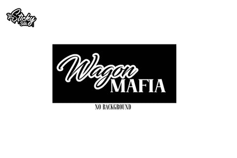 Wagon Mafia Sticker Decal - JDM Sticker - Choose size & Color