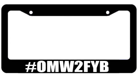 X1 #OMW2FYB License Plate Frame - plate Cover JDM KDM Racing Funny