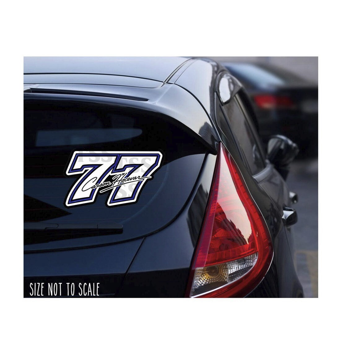 Carson Hocevar #77 Sticker Decal NASCAR Racing 6”