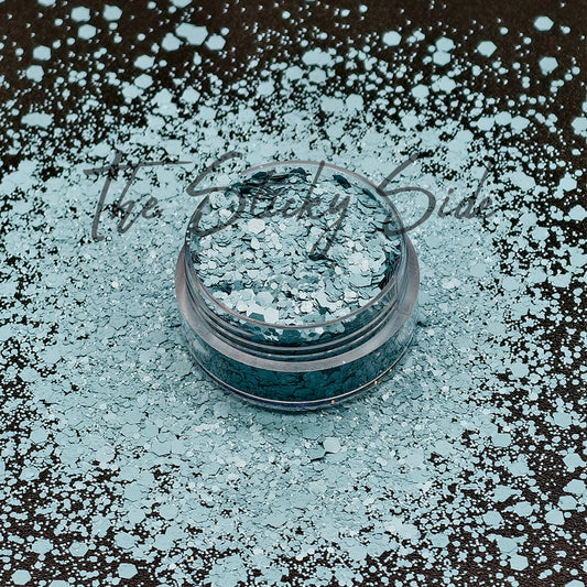 Aqua Marine Chunky Glitter 2oz