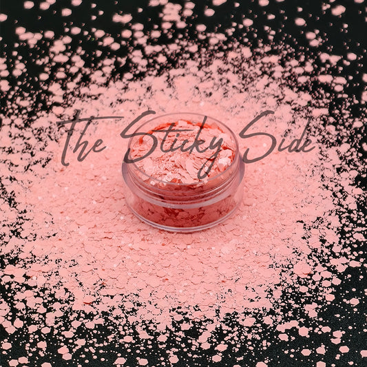 Flamingo Chunky Glitter 2oz Shaker