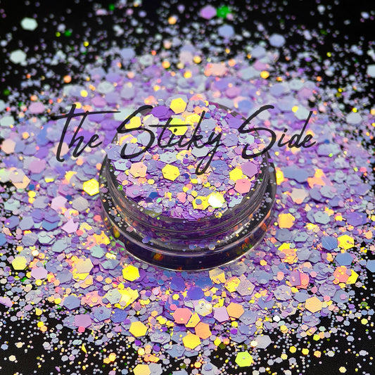 Lavender Haze Chunky Glitter 2oz Shaker