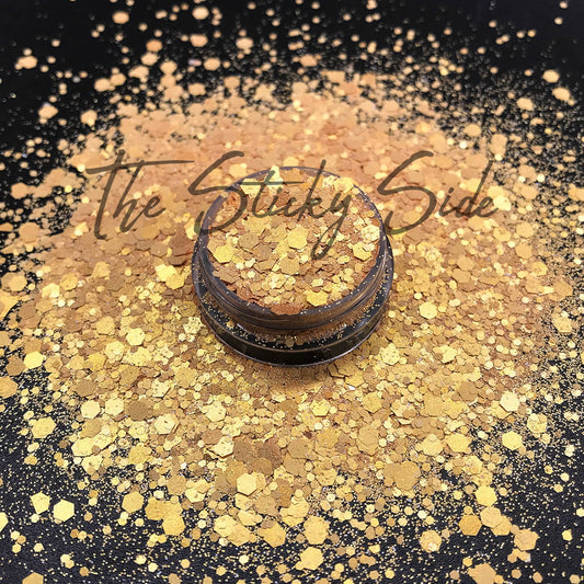 Peanut Butter Chunky Glitter 2oz Shaker