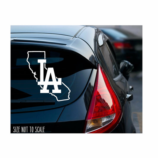 LA Cali Sticker Decal - Los Angeles California 5"