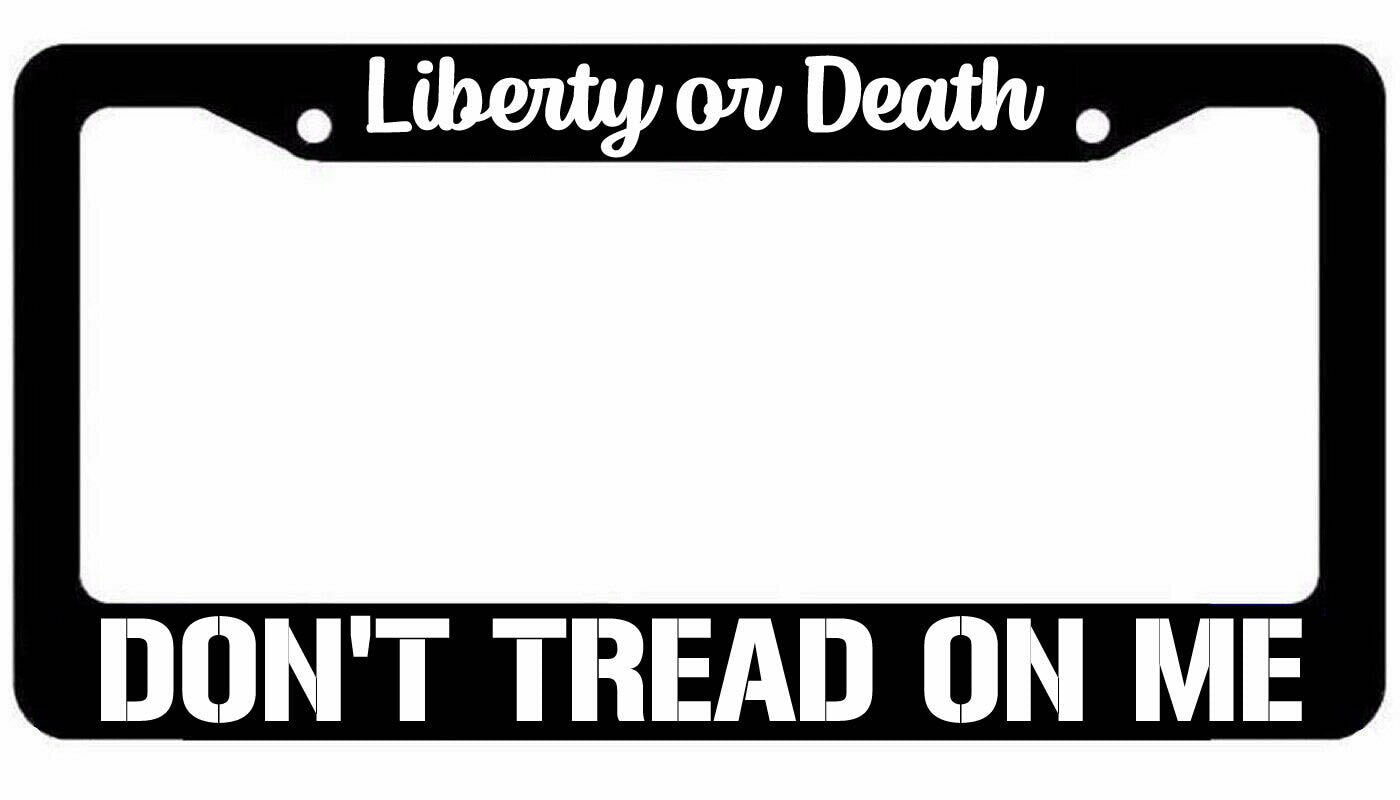 Liberty Or Death License Plate Frame - 2A 2nd Amendment
