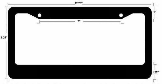 Believe license plate frame car truck SUV Van Sasquatch