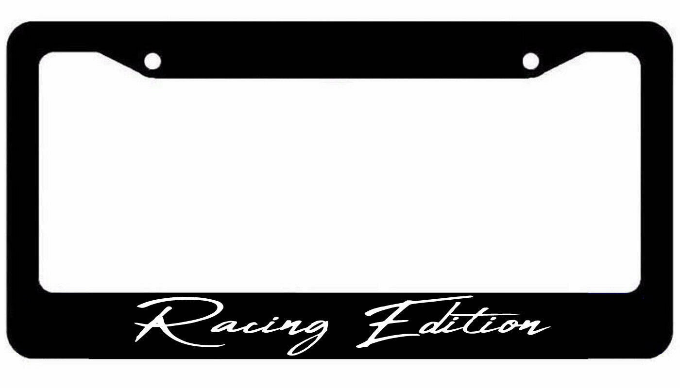 Racing Edition License Plate Frame Lowered jdm funny low slow