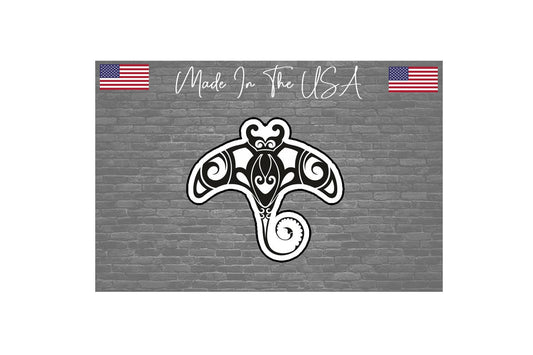 Manta Ray Sticker Decal for Car Truck SUV Laptop 4"
