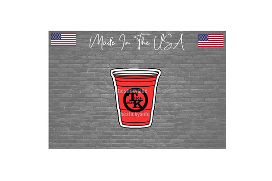 Toby Keith Sticker Decal Legend Music Laptop Car Truck SUV 4" Red Solo White