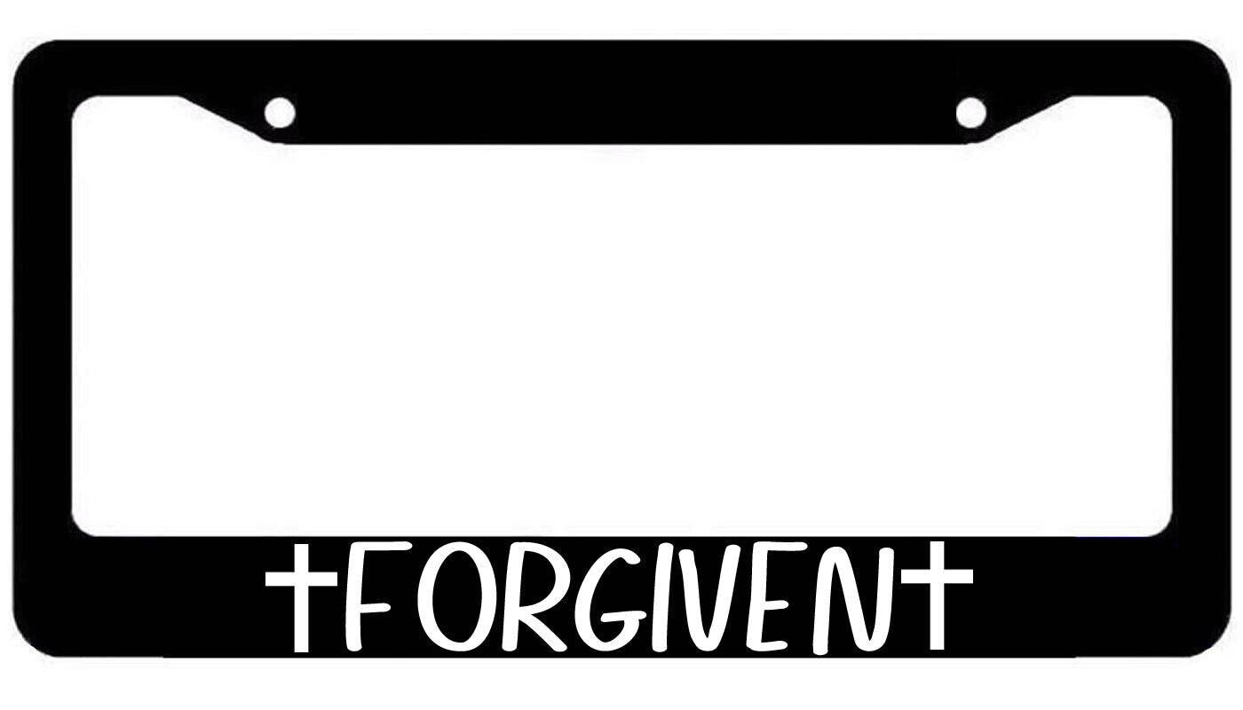 Forgiven License Plate Frame Christian Car Truck SUV Christ Cross