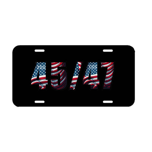 45/47 Trump Front License Plate Frame Car Truck SUV Trump 2024 President