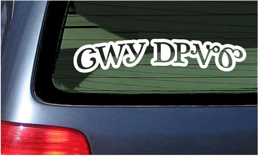 Cherokee Pride in Tsalagi Tribal Language Vinyl Sticker Native American 7"