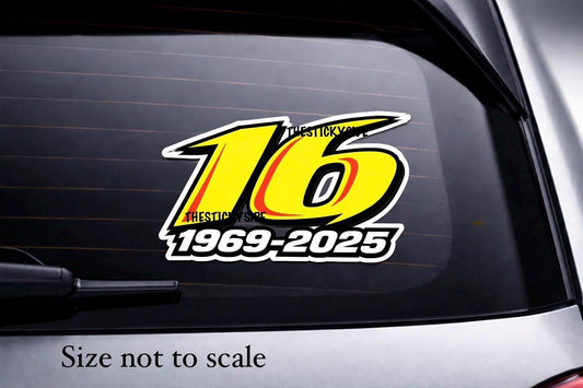 Greg Biffle #16 Sticker Decal NASCAR Racing CHOOSE SIZE